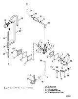 Топливный насос (ручной) 2-Х ТАКТНОГО ПЛМ MERCURY 50EO Серийный номер от 0G590000 до 0G760299