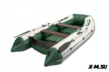 КОМПЛЕКТ ЛОДКА MISHIMO LITE 390 + ЛОДОЧНЫЙ МОТОР 9,9 Л.С.