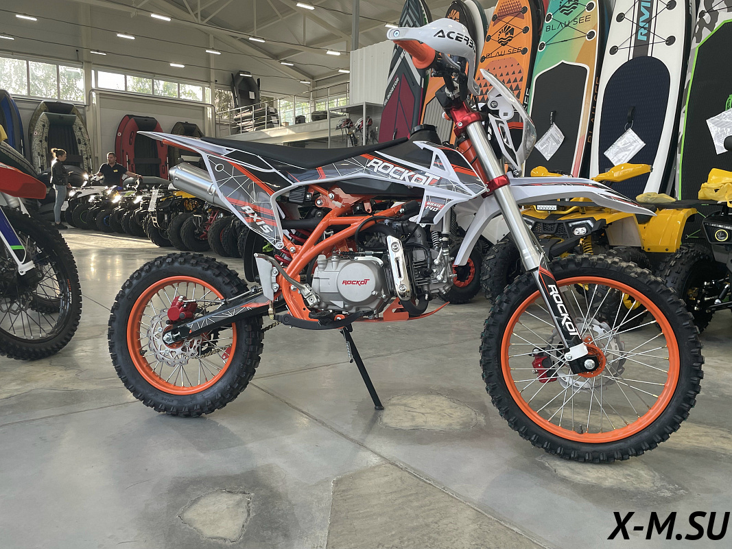Питбайк ROCKOT BASIC 140 AXIS (МЕХАН. СЦЕПЛ., 17/14) PRO SPORT Питбайк ROCKOT BASIC 140 AXIS (МЕХАН. СЦЕПЛ., 17/14) PRO SPORT