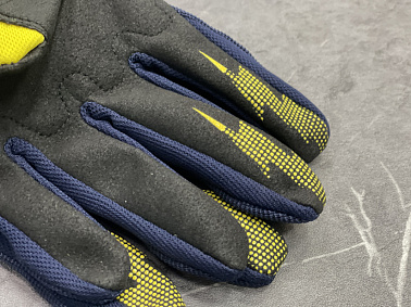 Перчатки взрослые FOX XD2-1 цв. Сине-желтый  р. XXL