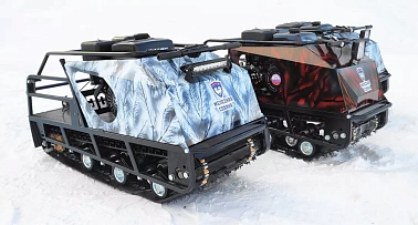 Мотобуксировщик Irondog (Железная собака) M500 20  Камуфляж Охотник