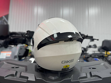 Шлем интеграл HETOSHI XD1-90 цв. Белый глянцевый  р. M 