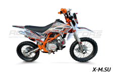 Питбайк ROCKOT RENTAL 125 Axis 2.0 (полуавтомат, без сцепления, эл. стартер, 17/14)