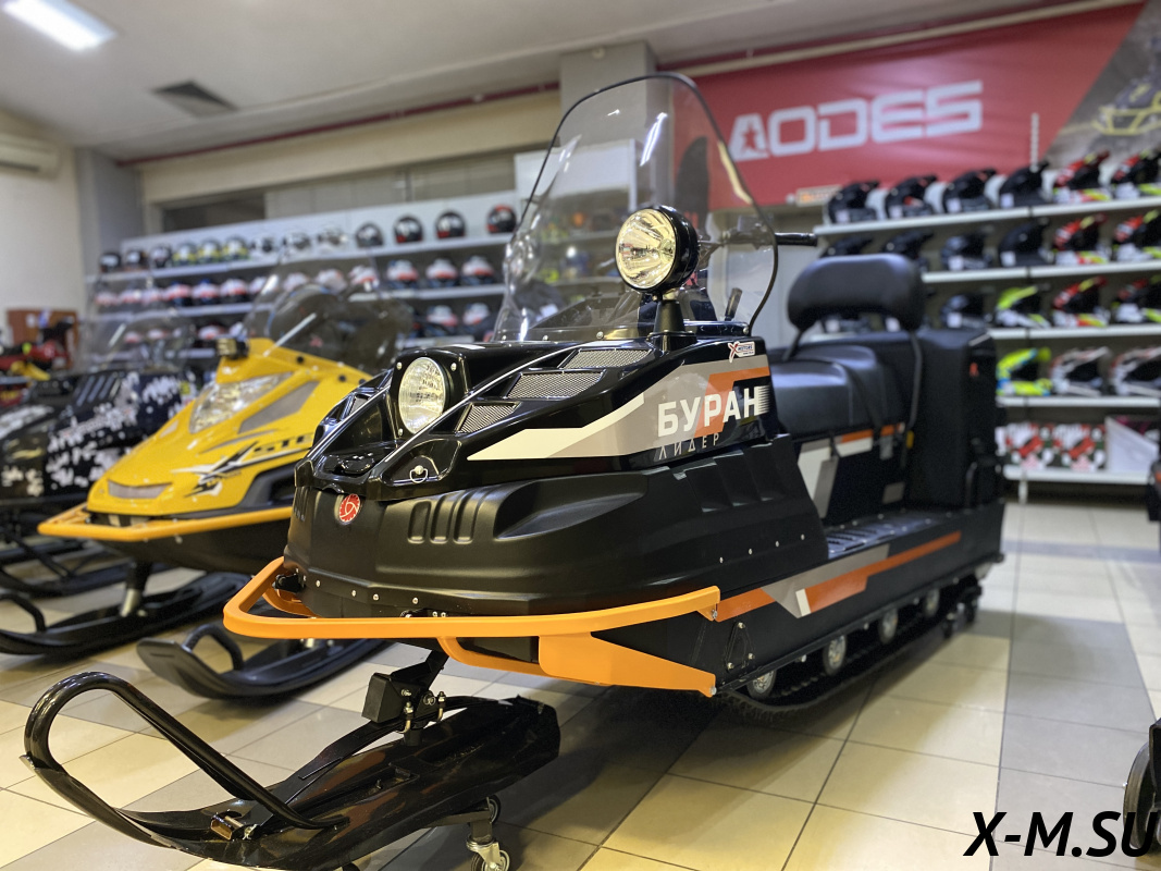 Снегоход Русская механика РМ БУРАН ЛИДЕР АДЕ