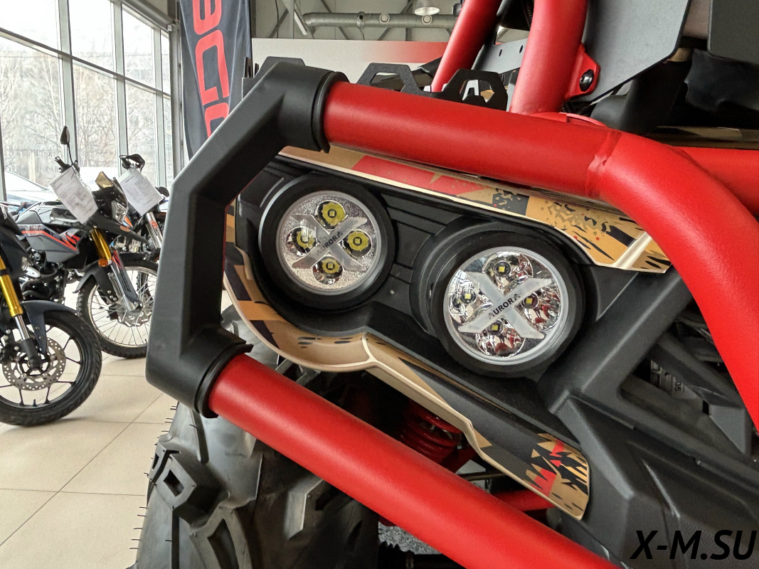 Квадроцикл AODES PATHCROSS MAX 1000 MUD PRO XE LCD двухместный (RATTLESNAKE)