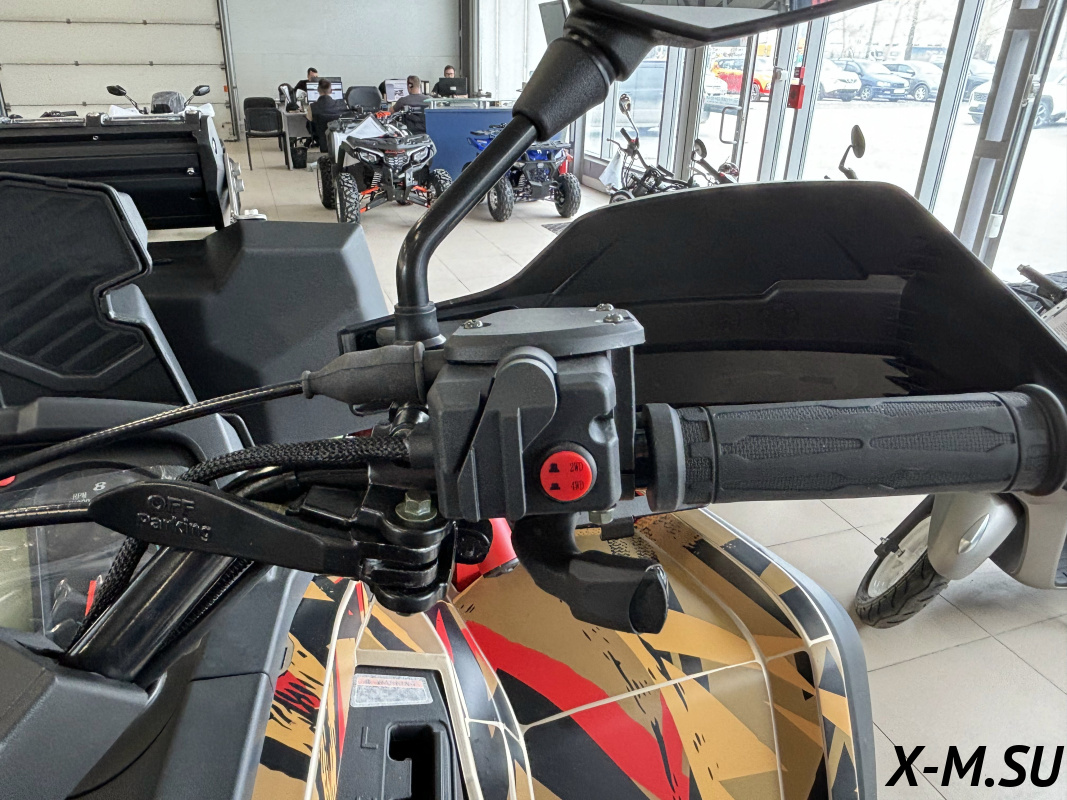 Квадроцикл AODES PATHCROSS MAX 1000 MUD PRO XE LCD двухместный (RATTLESNAKE)