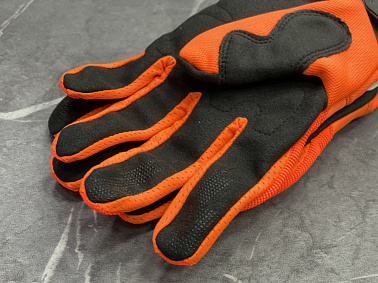 Перчатки взрослые FOX XD2-1 цв. Оранжевый  р. L