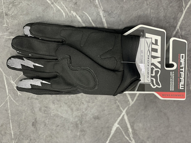 Перчатки взрослые FOX XD2-1 цв. Черно-белый  р. L