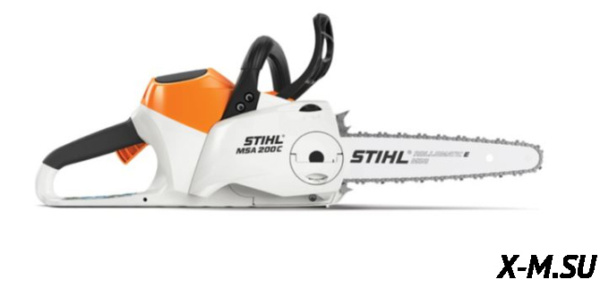 Электропила (аккум) MSA 200 C-BQ, шина R 35 см, цепь 71 PM3 72
