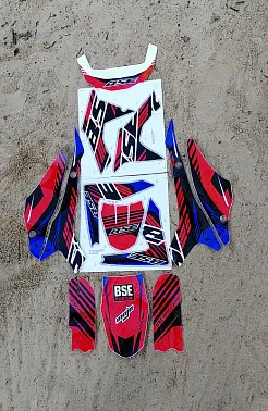 Наклейки PH10 набор (красные)  63010290RD