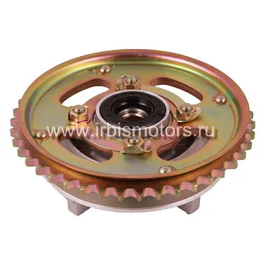 Звезда ведомая (428-43T) (4x56) VJ в сборе с демпфером